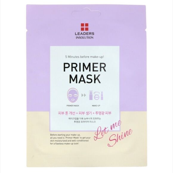 NWT Leaders Insolution Primer Mask - Let Me Shine - Picture 1 of 3